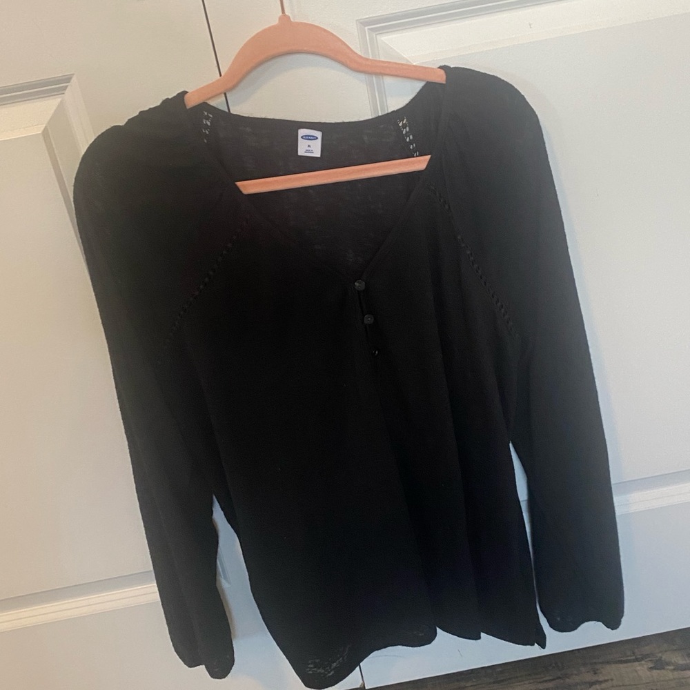 Black cotton shirt